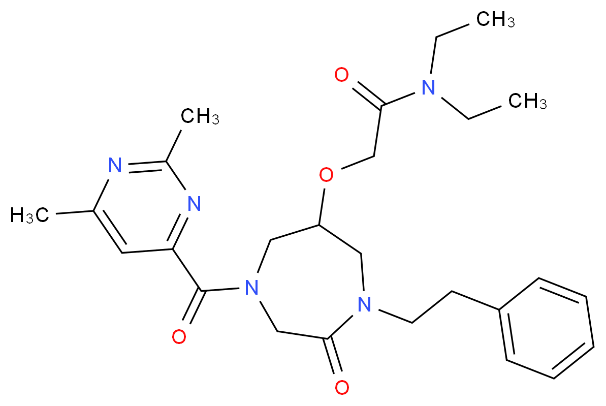  molecular structure
