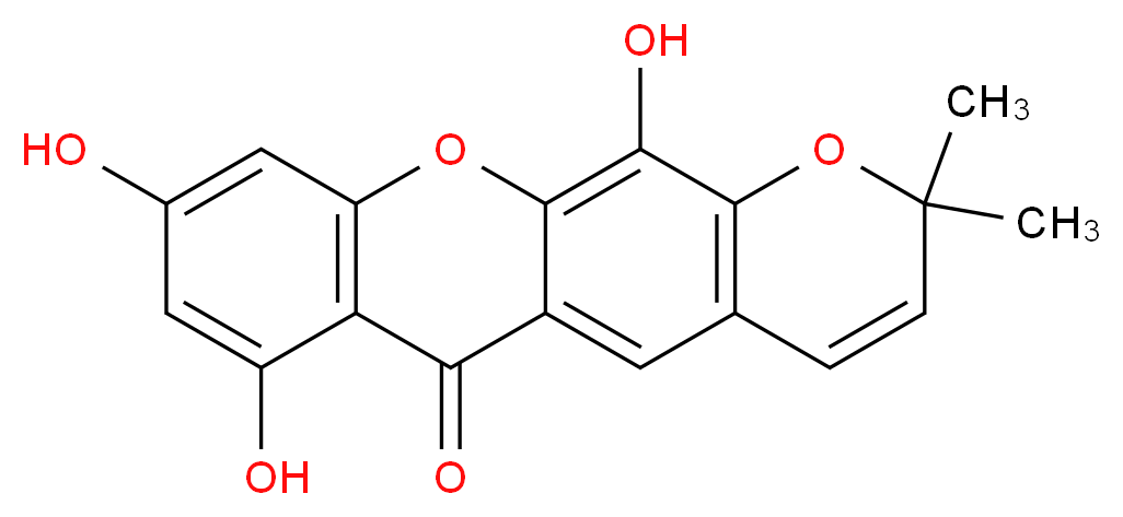 O-Demethylforbexanthone_Molecular_structure_CAS_92609-77-3)