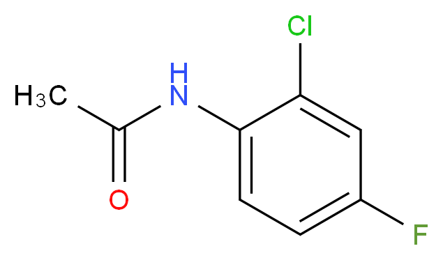 2'-Chloro-4'-fluoroacetanilide_Molecular_structure_CAS_399-35-9)
