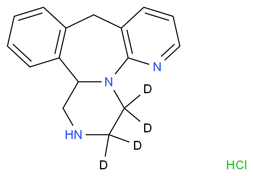 Desmethyl Mirtazapine-d4 Hydrochloride_Molecular_structure_CAS_1188266-12-7)