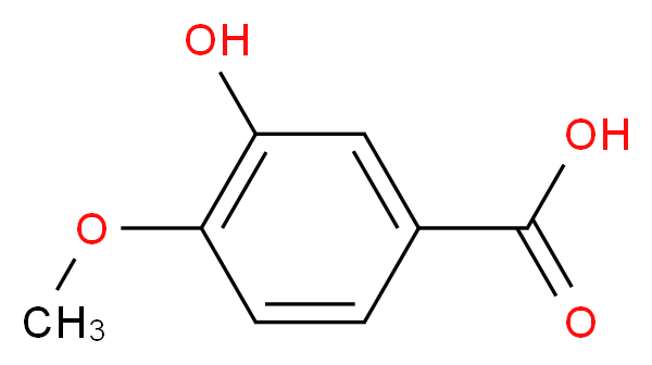 3-Hydroxy-4-methoxybenzoic acid_Molecular_structure_CAS_645-08-9)