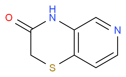 2H,3H,4H-pyrido[4,3-b][1,4]thiazin-3-one_Molecular_structure_CAS_)