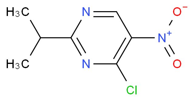 4-CHLORO-2-ISOPROPYL-5-NITROPYRIMIDINE_Molecular_structure_CAS_)
