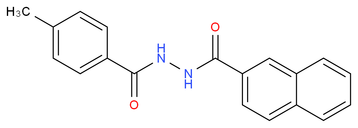 2-(2-Naphthoyl)-1-(p-toluoyl)hydrazine_Molecular_structure_CAS_83803-95-6)