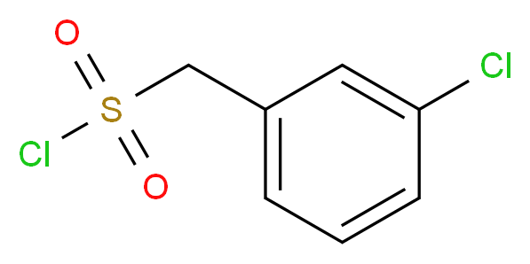3-Chloro-alpha-toluenesulfonyl chloride_Molecular_structure_CAS_24974-73-0)