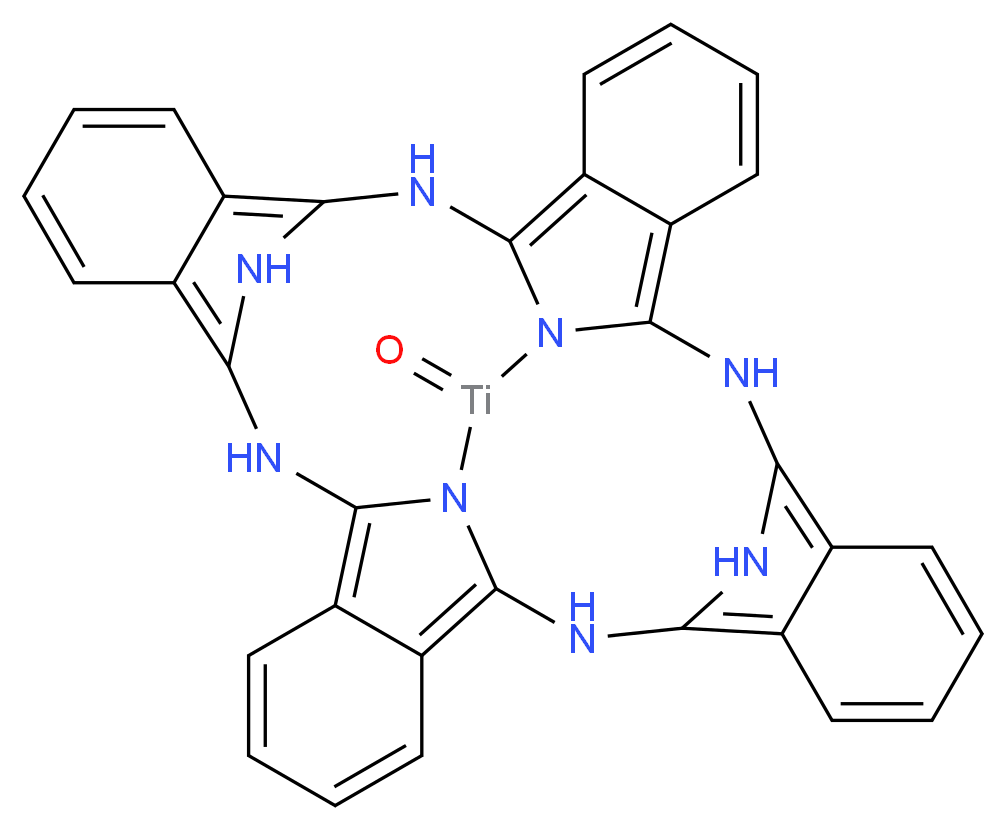 Titanyl phthalocyanine_Molecular_structure_CAS_26201-32-1)