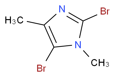 2,5-Dibromo-1,4-dimethyl-1H-imidazole_Molecular_structure_CAS_850429-58-2)