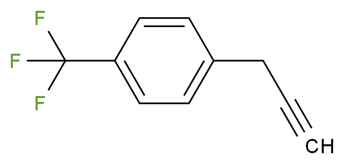 1-PROP-2-YNYL-4-(TRIFLUOROMETHYL)BENZENE_Molecular_structure_CAS_)
