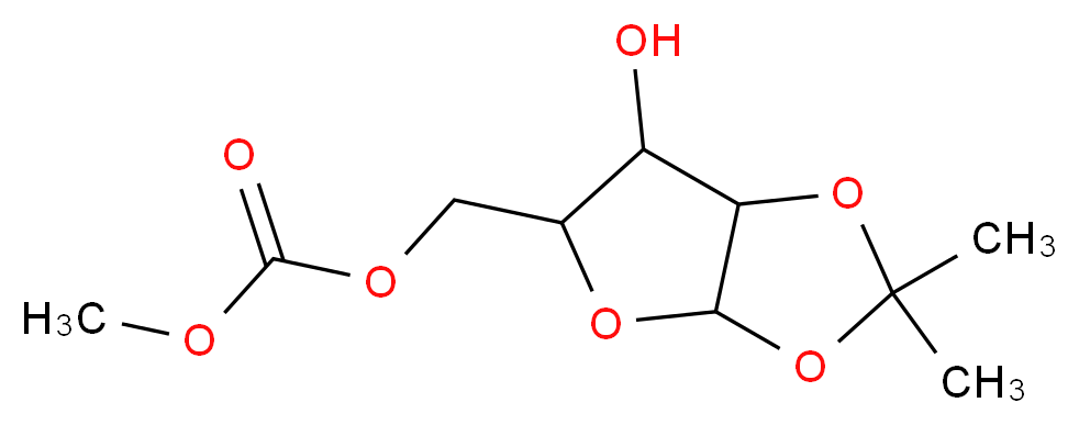 5-O-Carbomethoxy-1,2-O-isopropylidene-D-xylofuranose_Molecular_structure_CAS_5432-33-7)