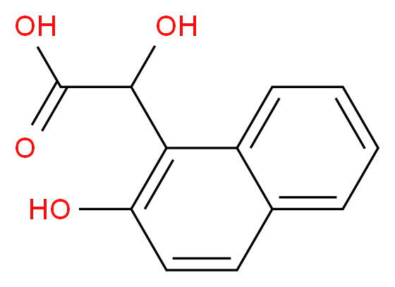 2-Hydroxy-2-(2-hydroxynaphth-1-yl)acetic acid_Molecular_structure_CAS_)