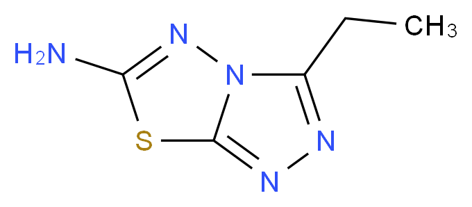 3-Ethyl[1,2,4]triazolo[3,4-b][1,3,4]thiadiazol-6-amine_Molecular_structure_CAS_3176-52-1)