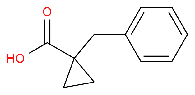 1-benzylcyclopropane-1-carboxylic acid_Molecular_structure_CAS_)