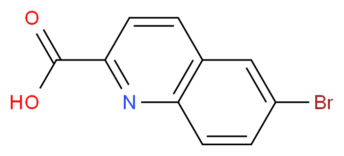 6-Bromoquinoline-2-carboxylic acid_Molecular_structure_CAS_65148-10-9)