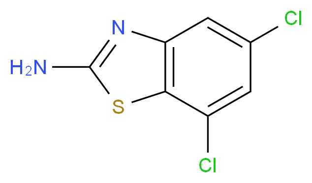 5,7-Dichlorobenzo[d]thiazol-2-amine_Molecular_structure_CAS_158465-13-5)