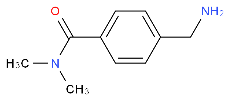 4-(aminomethyl)-N,N-dimethylbenzamide_Molecular_structure_CAS_)