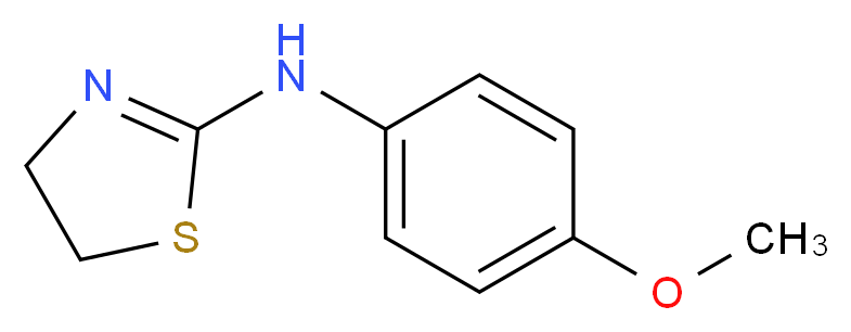 (4,5-Dihydro-thiazol-2-yl)-(4-methoxy-phenyl)-amine_Molecular_structure_CAS_56242-67-2)