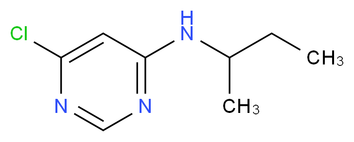 N-(sec-Butyl)-6-chloro-4-pyrimidinamine_Molecular_structure_CAS_)