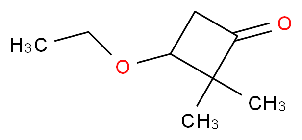 3-ethoxy-2,2-dimethylcyclobutan-1-one_Molecular_structure_CAS_)