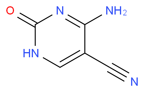 4-amino-2-oxo-1,2-dihydropyrimidine-5-carbonitrile_Molecular_structure_CAS_)