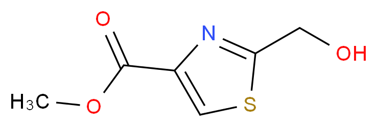 Methyl 2-(hydroxymethyl)thiazole-4-carboxylate_Molecular_structure_CAS_1256240-34-2)