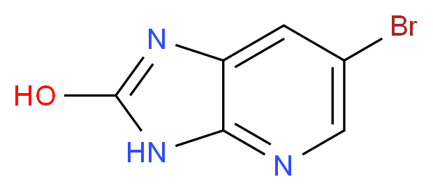 6-Bromo-3H-imidazo[4,5-b]pyridin-2-ol_Molecular_structure_CAS_)