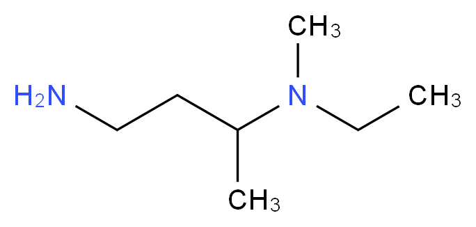 (3-amino-1-methylpropyl)ethyl(methyl)amine_Molecular_structure_CAS_1033693-03-6)