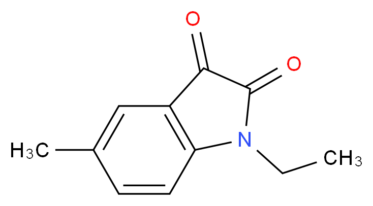 1-ethyl-5-methyl-1H-indole-2,3-dione_Molecular_structure_CAS_)