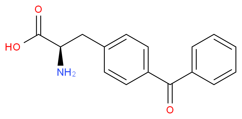 (R)-2-Amino-3-(4-benzoylphenyl)propanoic acid_Molecular_structure_CAS_201466-03-7)