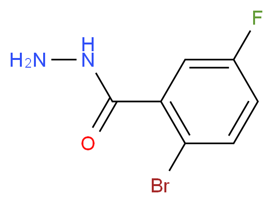 2-bromo-5-fluorobenzohydrazide_Molecular_structure_CAS_)