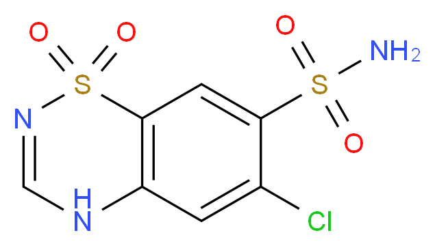 CAS_58-94-6 molecular structure