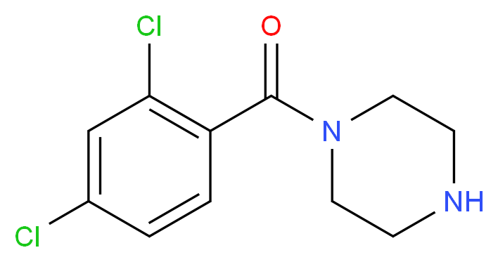 1-(2,4-dichlorobenzoyl)piperazine_Molecular_structure_CAS_563538-34-1)