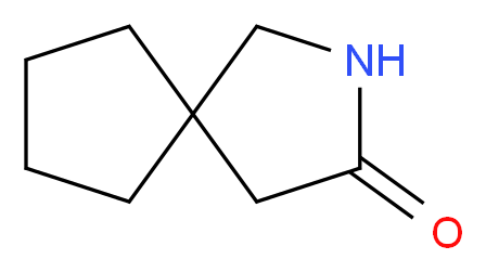 2-Azaspiro[4.4]nonan-3-one_Molecular_structure_CAS_75751-72-3)