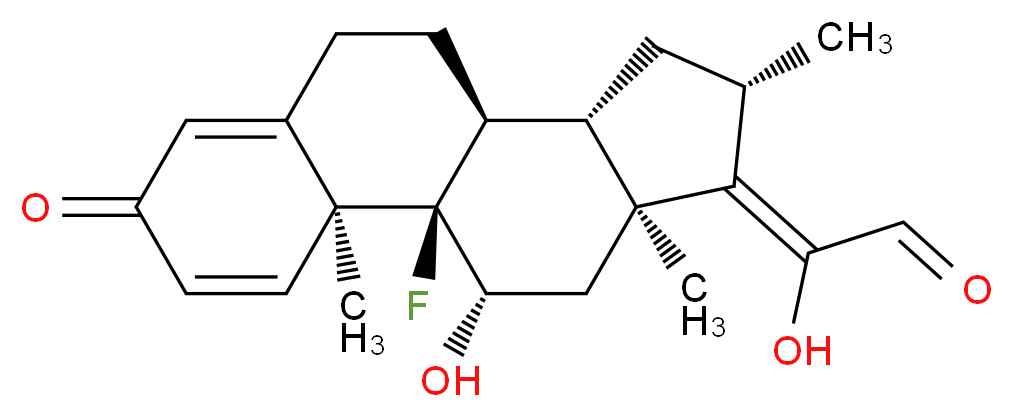 Betamethasone-Δ17,20 21-Aldehyde_Molecular_structure_CAS_6762-45-4)