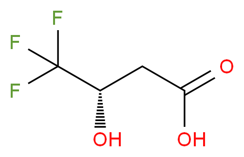 (3R)-3-Hydroxy-4,4,4-trifluorobutanoic acid_Molecular_structure_CAS_108211-36-5)