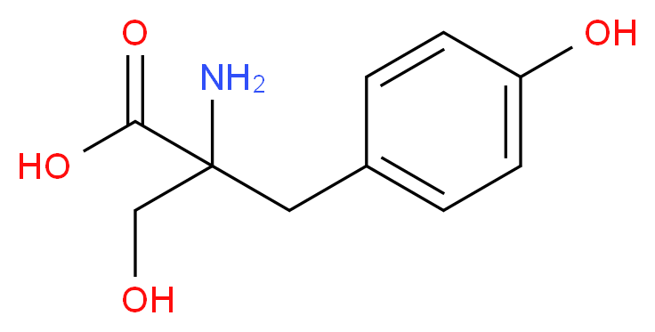 (R)-α-(Hydroxymethyl)tyrosine_Molecular_structure_CAS_69980-45-6)