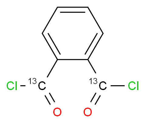 Phthaloyl chloride-2,2′-13C2_Molecular_structure_CAS_)