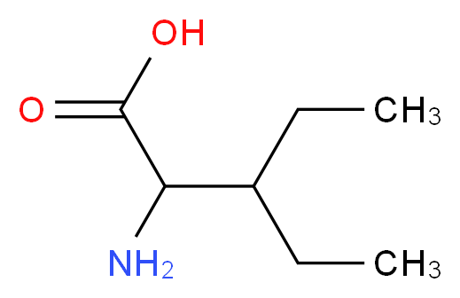 β,β-Diethylalanine_Molecular_structure_CAS_14328-54-2)