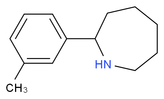 2-(3-Methylphenyl)azepane_Molecular_structure_CAS_383129-36-0)