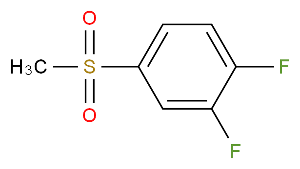 1,2-Difluoro-4-(methylsulfonyl)benzene_Molecular_structure_CAS_424792-57-4)