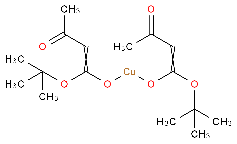 Copper(II) tert-butylacetoacetate_Molecular_structure_CAS_23670-45-3)
