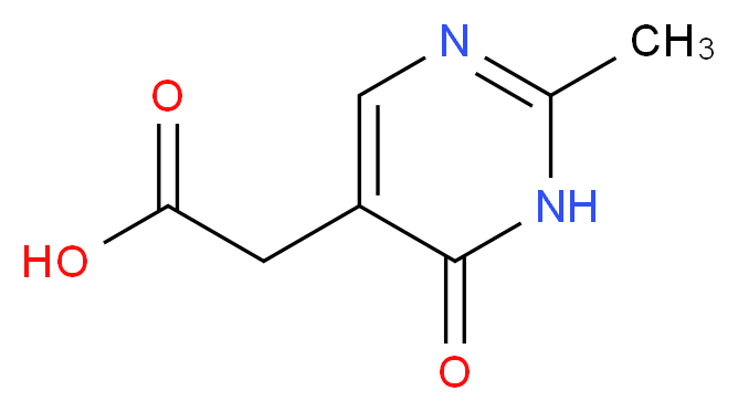 (2-methyl-6-oxo-1,6-dihydro-5-pyrimidinyl)acetic acid_Molecular_structure_CAS_5267-04-9)