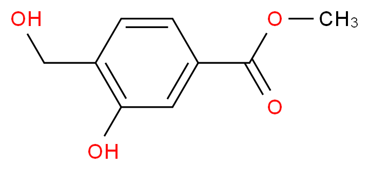 Methyl 3-hydroxy-4-(hydroxymethyl)benzoate_Molecular_structure_CAS_71780-40-0)