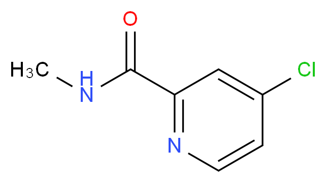 4-Chloro-N-methyl-2-pyridinecarboxamide_Molecular_structure_CAS_220000-87-3)