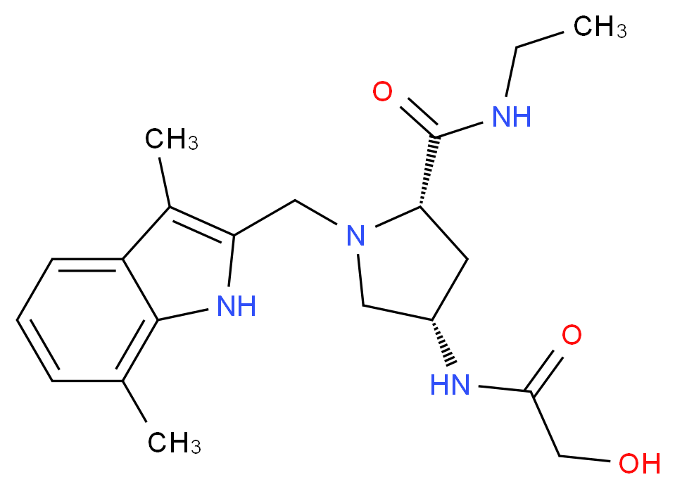  molecular structure