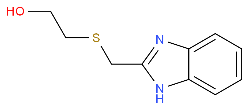 2-[(1H-benzimidazol-2-ylmethyl)thio]ethanol_Molecular_structure_CAS_5998-43-6)