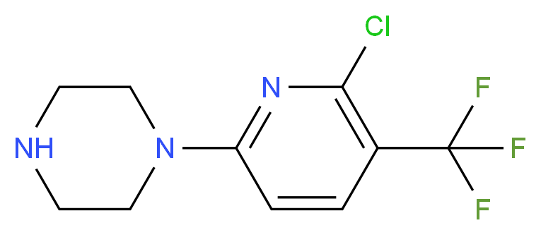 1-[6-chloro-5-(trifluoromethyl)-2-pyridinyl]piperazine_Molecular_structure_CAS_132834-56-1)