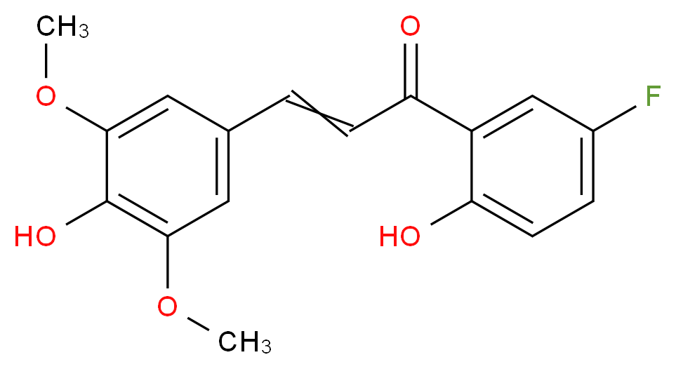 2',4-Dihydroxy-3,5-dimethoxy-5'-fluorochalcone_Molecular_structure_CAS_)