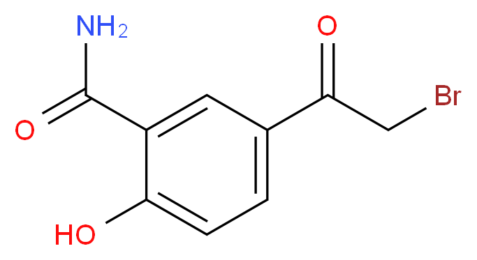 5-(2-Bromoacetyl)-2-hydroxybenzamide_Molecular_structure_CAS_73866-23-6)