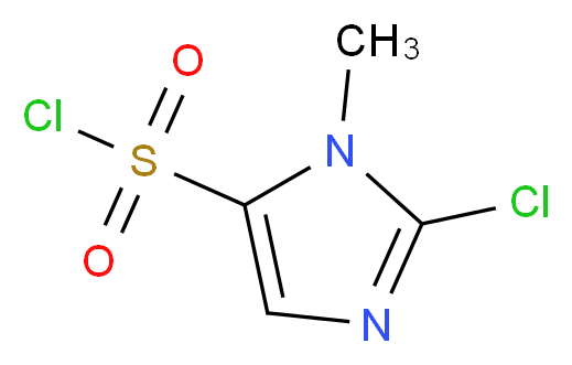 2-chloro-1-methyl-1H-imidazole-5-sulfonyl chloride_Molecular_structure_CAS_)