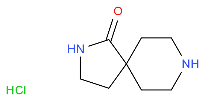 2,8-Diazaspiro[4.5]decan-1-one hydrochloride_Molecular_structure_CAS_832710-65-3)